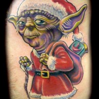 Yoda as Santa (by Josh Woods)