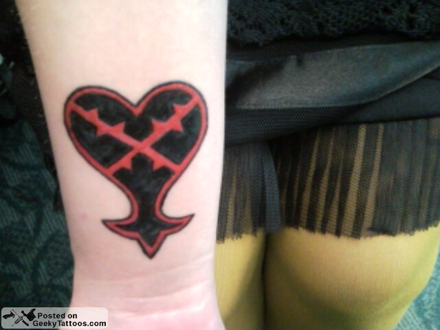 kingdom hearts heartless tattoo