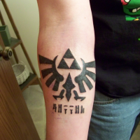 Triforce-tattoo