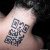 Neck-QR-Code-Tattoo